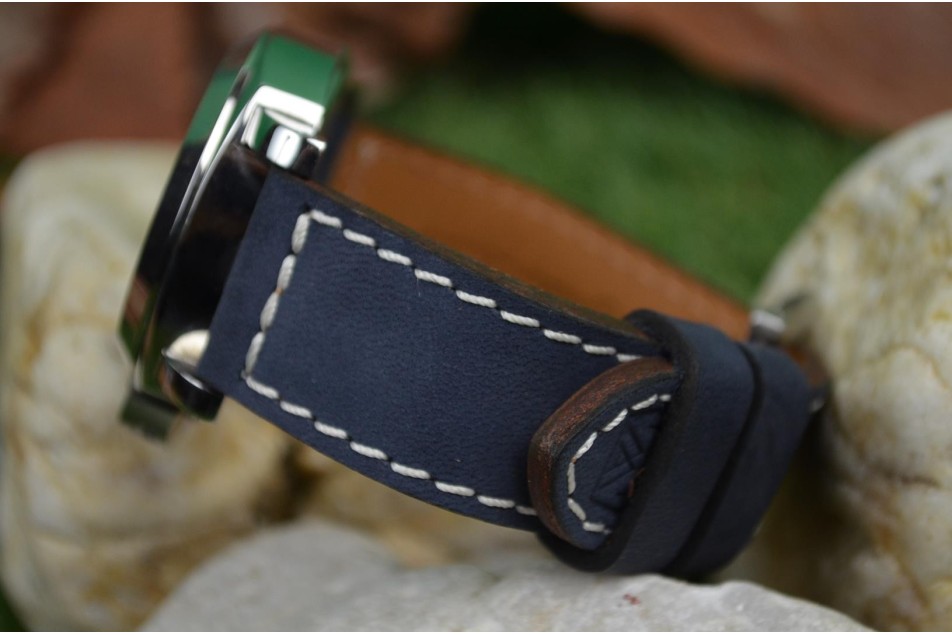 NUBUK - SPRING MARINE BLAU II