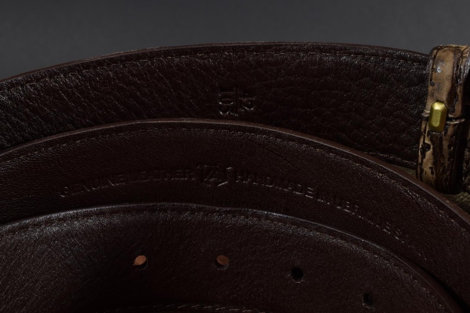 ALLIGATOR NUBUCK - CORK BROWN