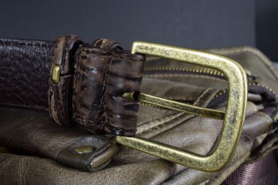 ALLIGATOR NUBUCK - CORK BROWN