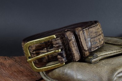 ALLIGATOR NUBUCK - CORK BROWN