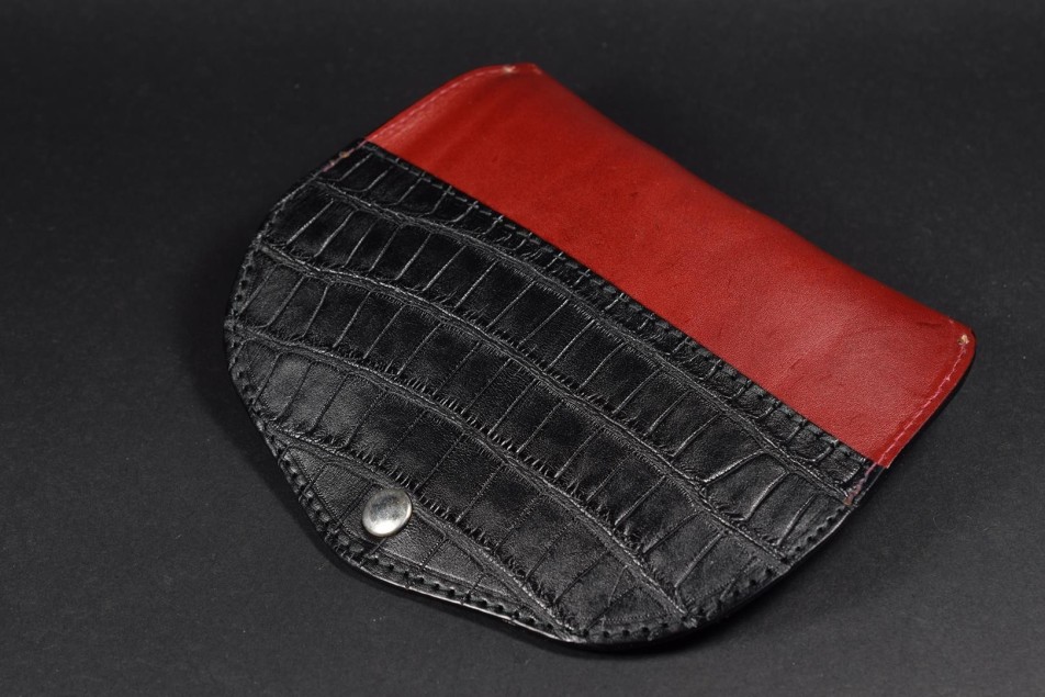 VISUM - ALIGATOR NEGRO BURDEOS