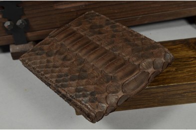 ROMA 18 - PYTHON BELLY - BROWN