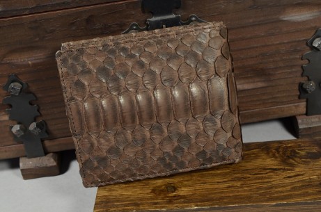 ROMA 18 - PYTHON BELLY - BRAUN
