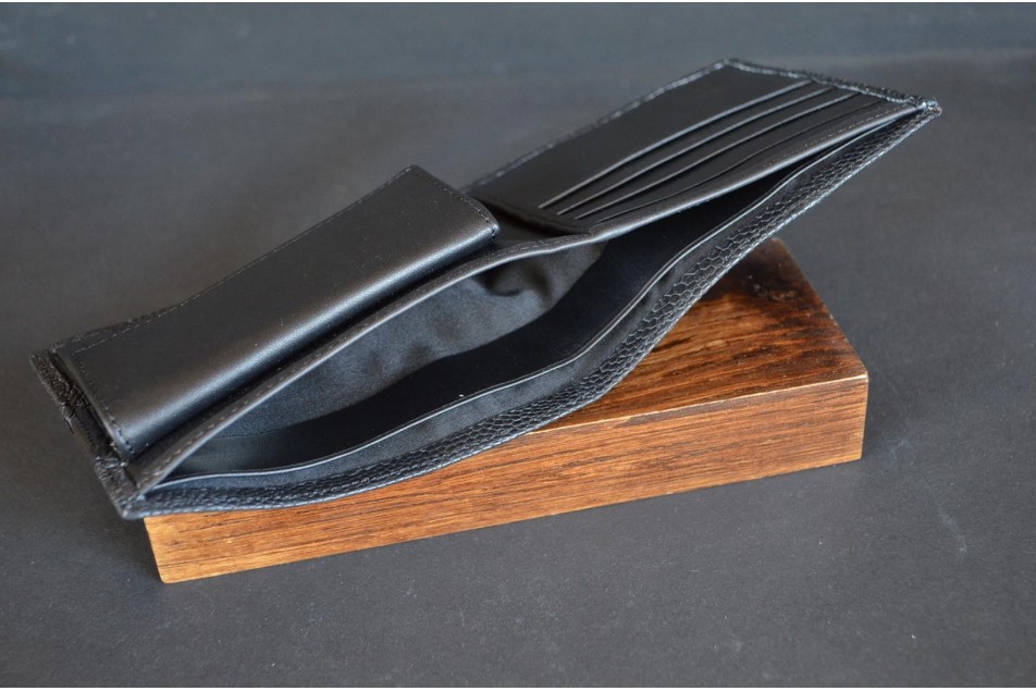 ROMA 6 - OSTRICH LEG - BLACK MATTE