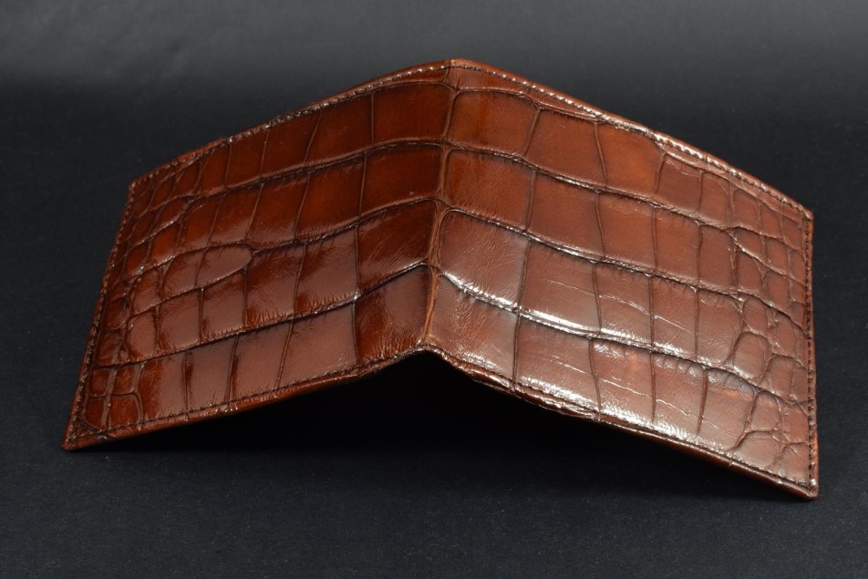 FIRENZE 57 - ALLIGATOR CARAMEL BROWN