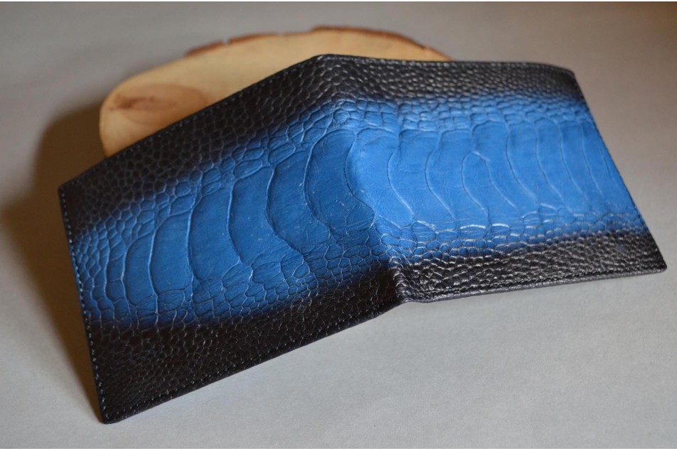 FIRENZE 15 - OSTRICH LEG - BLUE FANTASY