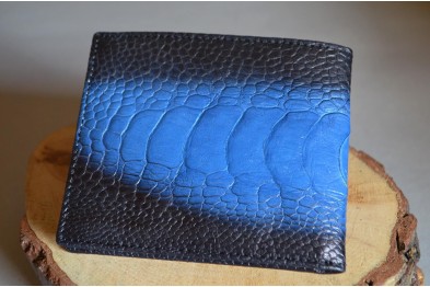 FIRENZE 15 - OSTRICH LEG - BLUE FANTASY