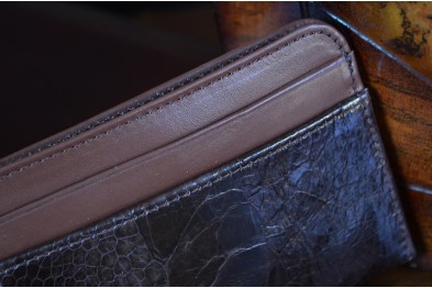 AMALFI 28 - OSTRICH LEG - BROWN