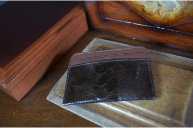 AMALFI 28 - OSTRICH LEG - BROWN