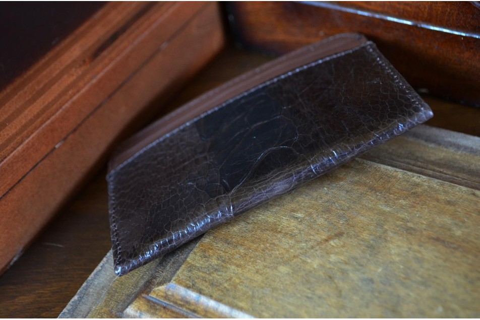 AMALFI 28 - OSTRICH LEG - BROWN