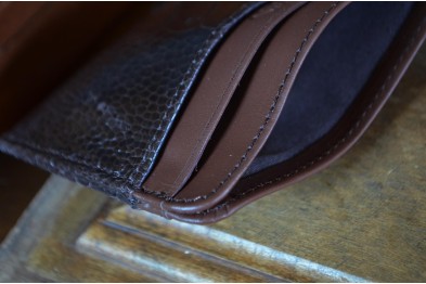 AMALFI 28 - OSTRICH LEG - BROWN