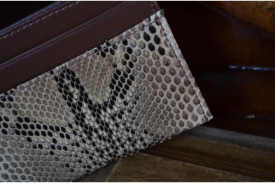 AMALFI 26 - PYTHON BACK - ARENA BROWN