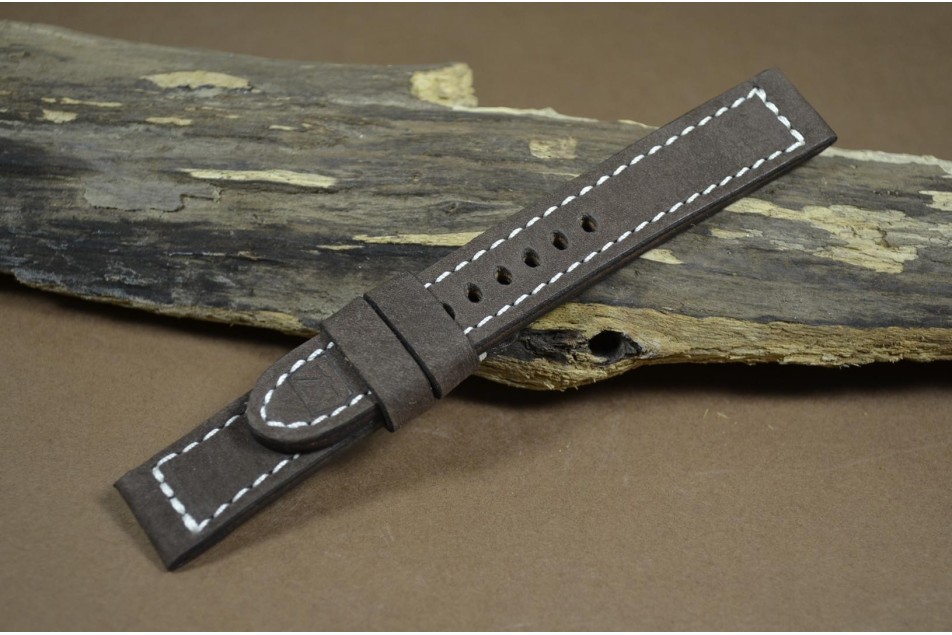 74 NUBUK VINTAGE BRAUN II 20/20 130/80 MM