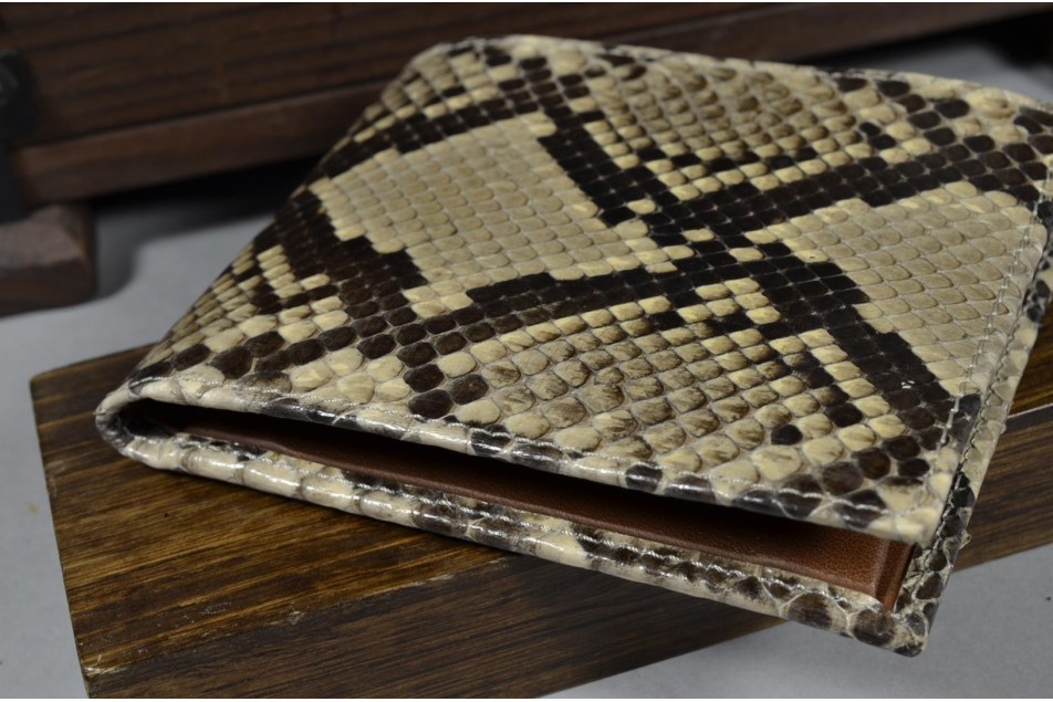 ROMA 21 - PYTHON - BEIGE SHINY