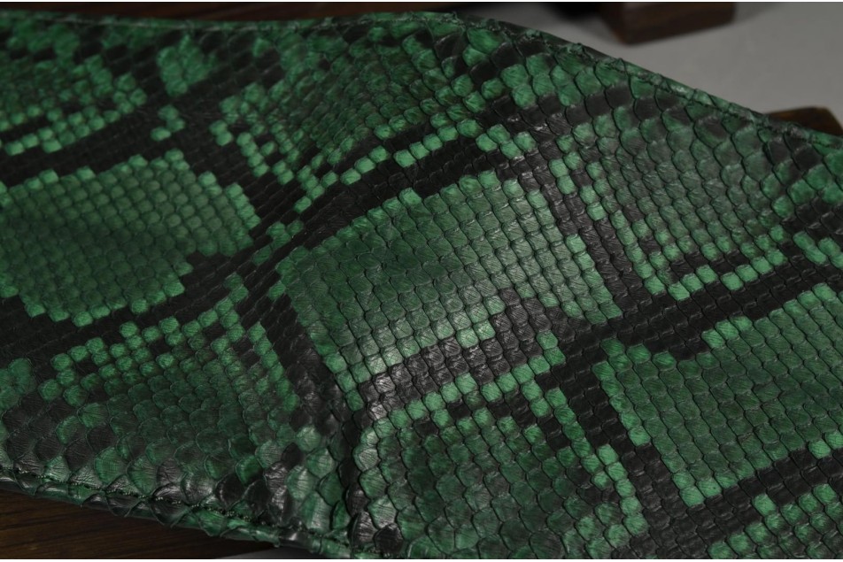 ROMA 39 - PYTHON - GREEN MATTE