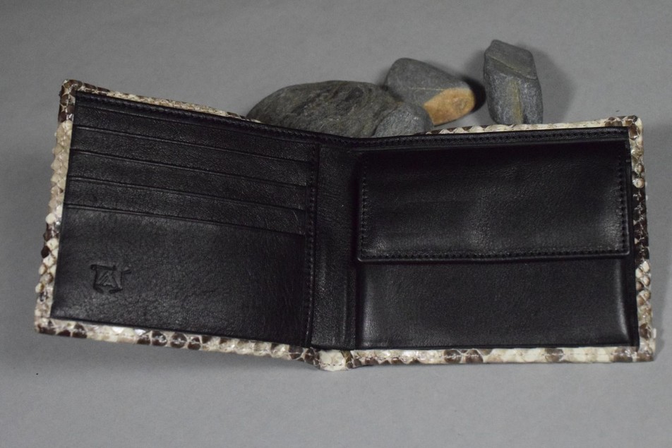 ROMA 55 - PYTHON - GREY SHINY