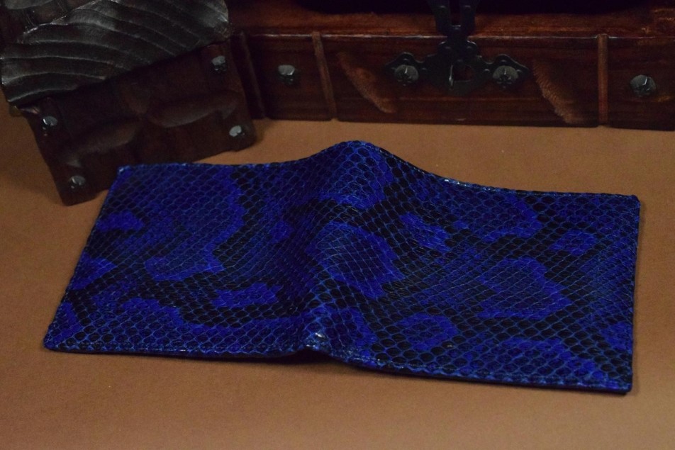 ROMA 73 - PYTHON - BLAU GLANZ