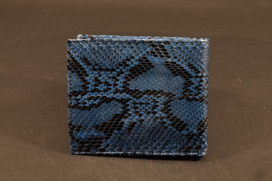 ROMA 81 - PYTHON - JEANS BLUE SHINY