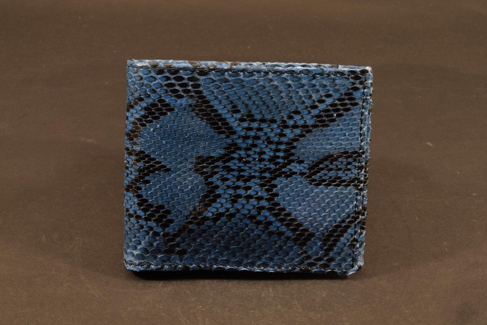 ROMA 81 - PYTHON - JEANS BLUE SHINY