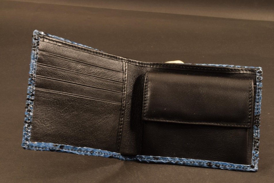 ROMA 81 - PYTHON - JEANS BLUE SHINY