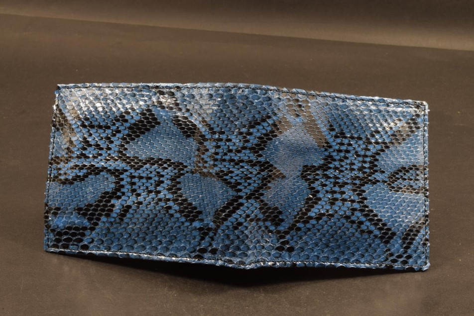 ROMA 81 - PYTHON - JEANS BLUE SHINY