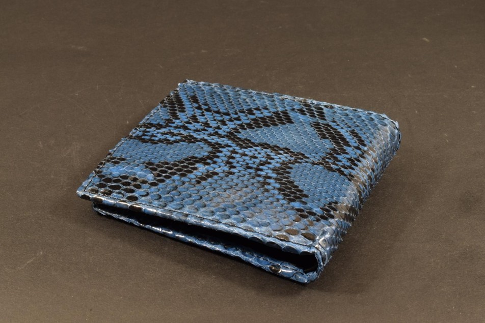 ROMA 81 - PYTHON - JEANS BLUE SHINY