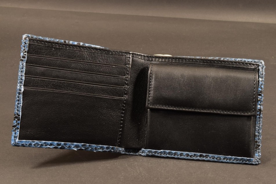 ROMA 82 - PYTHON - JEANS BLUE SHINY