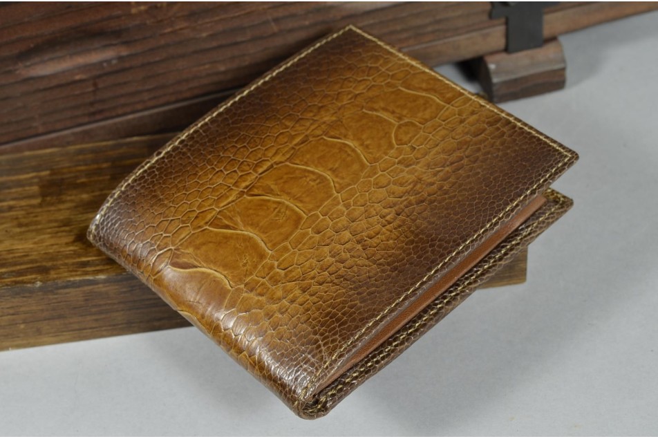 ROMA 22 - STRAUSSENBEIN - BRAUN WALLNUSS GLANZ