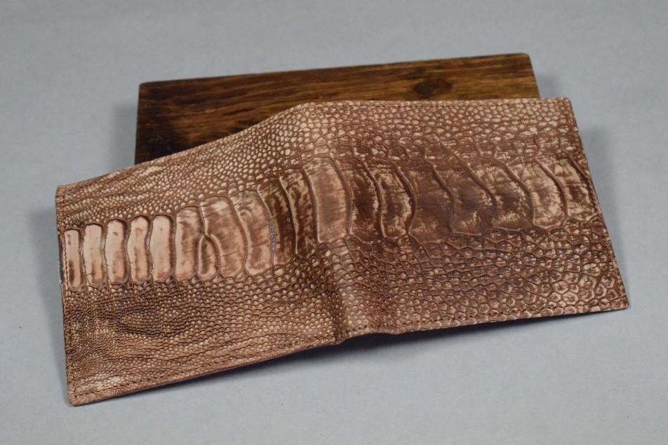 ROMA 31 - PATA AVESTRUZ NUBUCK - MARRON FANTASIA