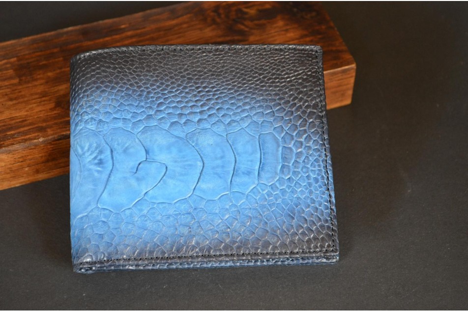 ROMA 44 - OSTRICH LEG - LIGHT BLUE FANTASY MATTE