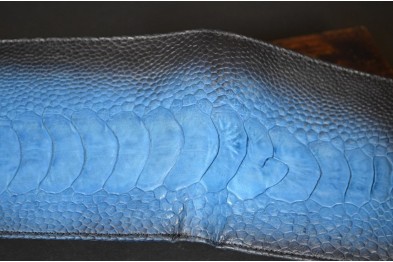 ROMA 44 - OSTRICH LEG - LIGHT BLUE FANTASY MATTE