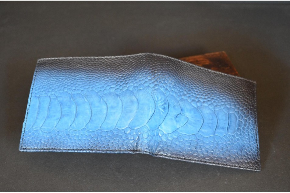 ROMA 44 - OSTRICH LEG - LIGHT BLUE FANTASY MATTE