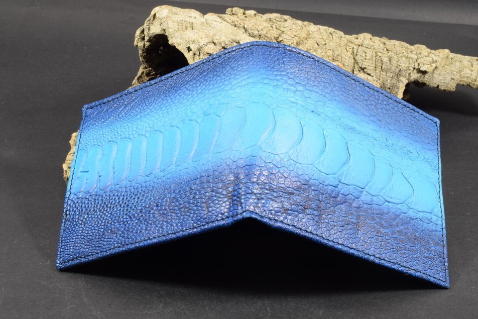 ROMA 53 - OSTRICH LEG - LIGHT BLUE FANTASY MATTE