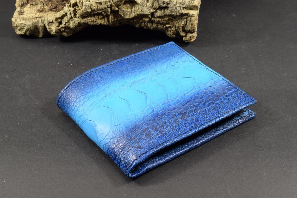 ROMA 53 - OSTRICH LEG - LIGHT BLUE FANTASY MATTE