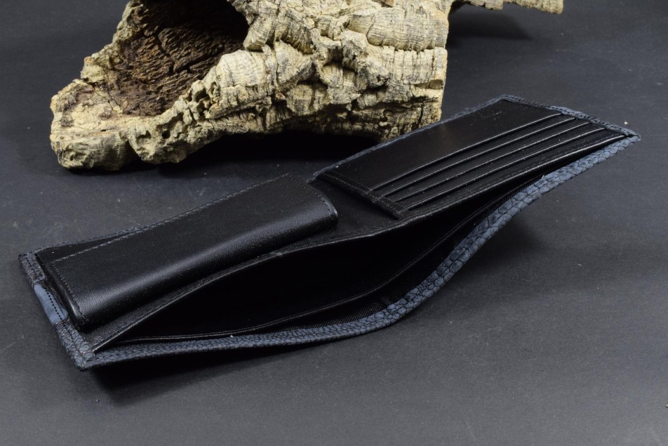 ROMA 56 - PATA AVESTRUZ NUBUCK - NEGRO FANTASIA