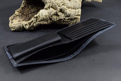 ROMA 56 - PATA AVESTRUZ NUBUCK - NEGRO FANTASIA