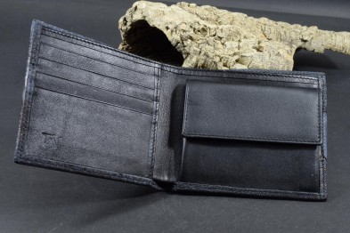 ROMA 56 - OSTRICH LEG NUBUCK - BLACK FANTASY