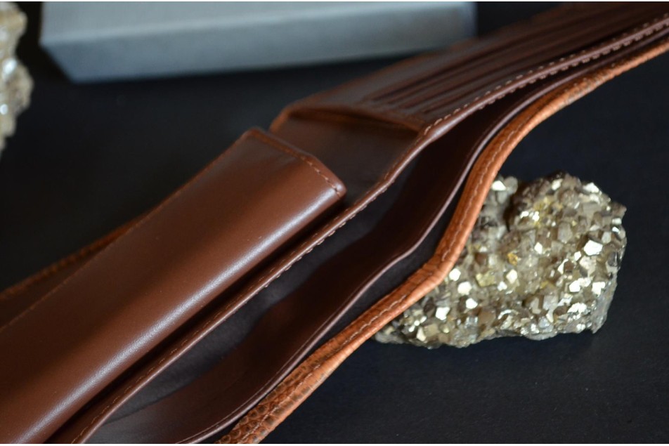 ROMA 5 - LIZARD - CAMEL BROWN