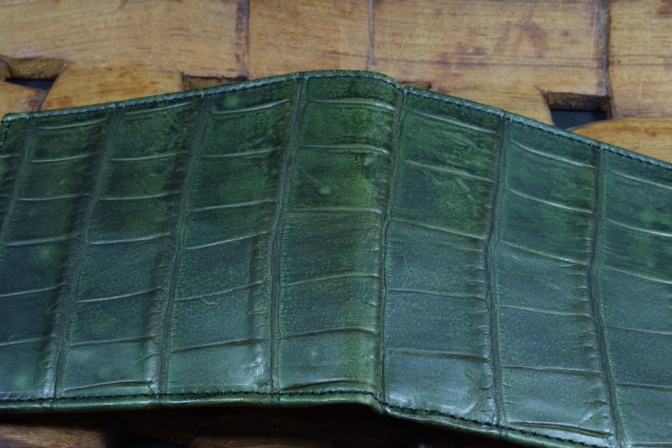 ROMA 9 - CROCODILE - GREEN