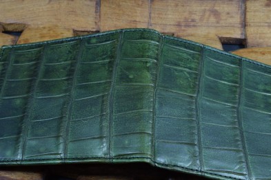 ROMA 9 - CROCODILE - GREEN