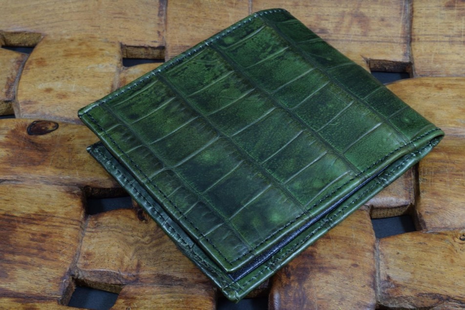 ROMA 9 - CROCODILE - GREEN