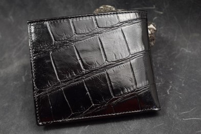 ROMA 10 - ALIGATOR NEGRO BRILLO