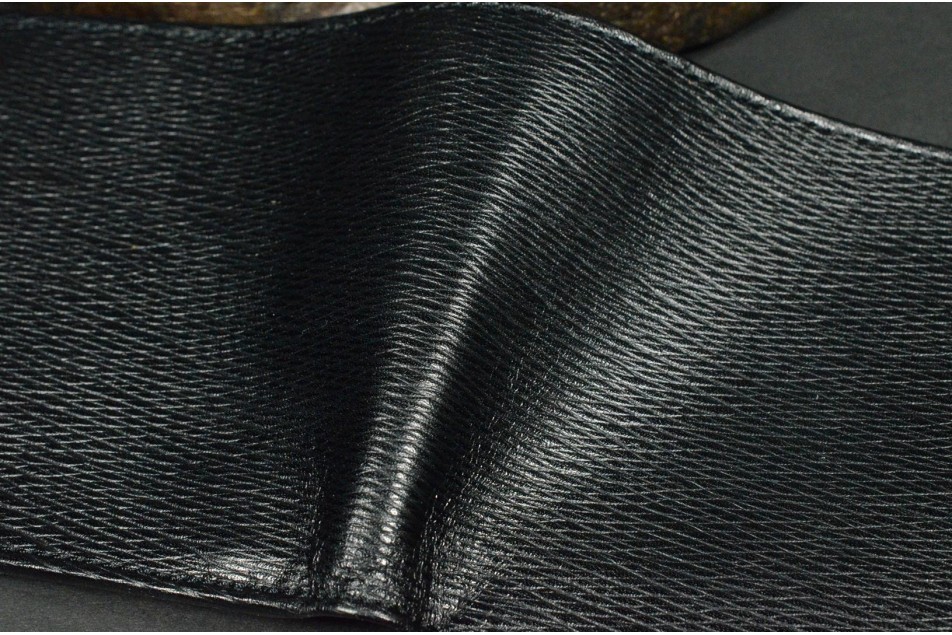 ROMA 32 - LEATHER - GROOVE BLACK