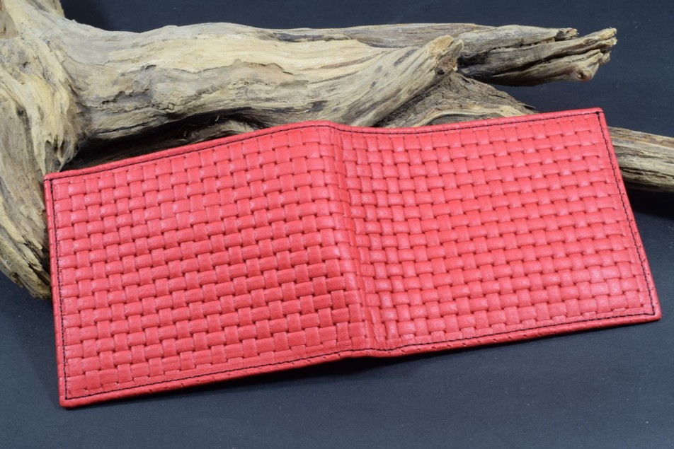 ROMA 42 - LEATHER - BRAIDY RED