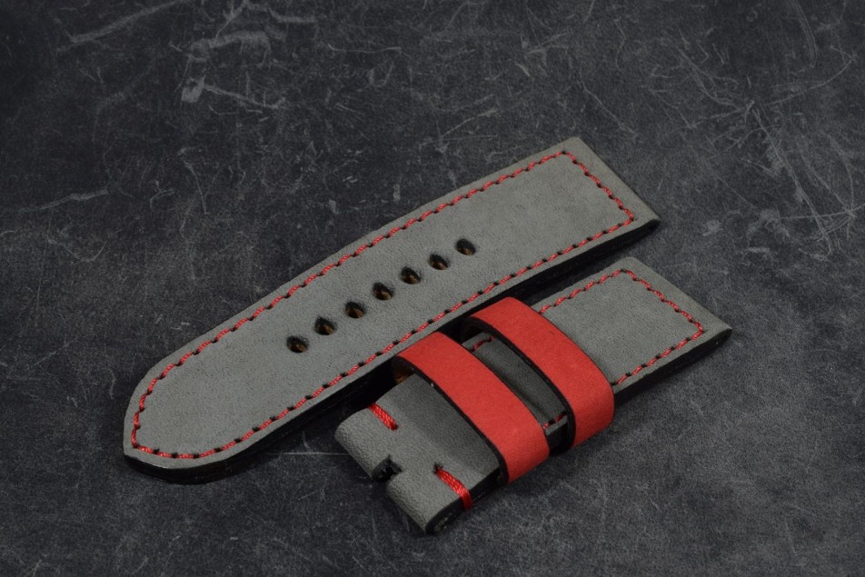 323 NOBUCK GRIS ROJO 26/26 115/75 MM
