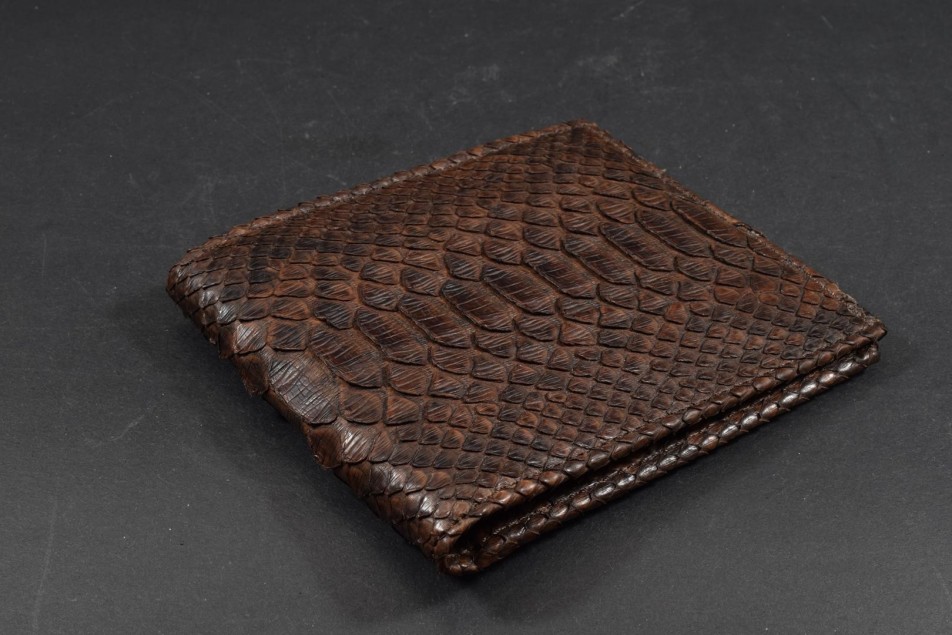 FIRENZE 96 - PYTHON - BROWN DARK MATTE