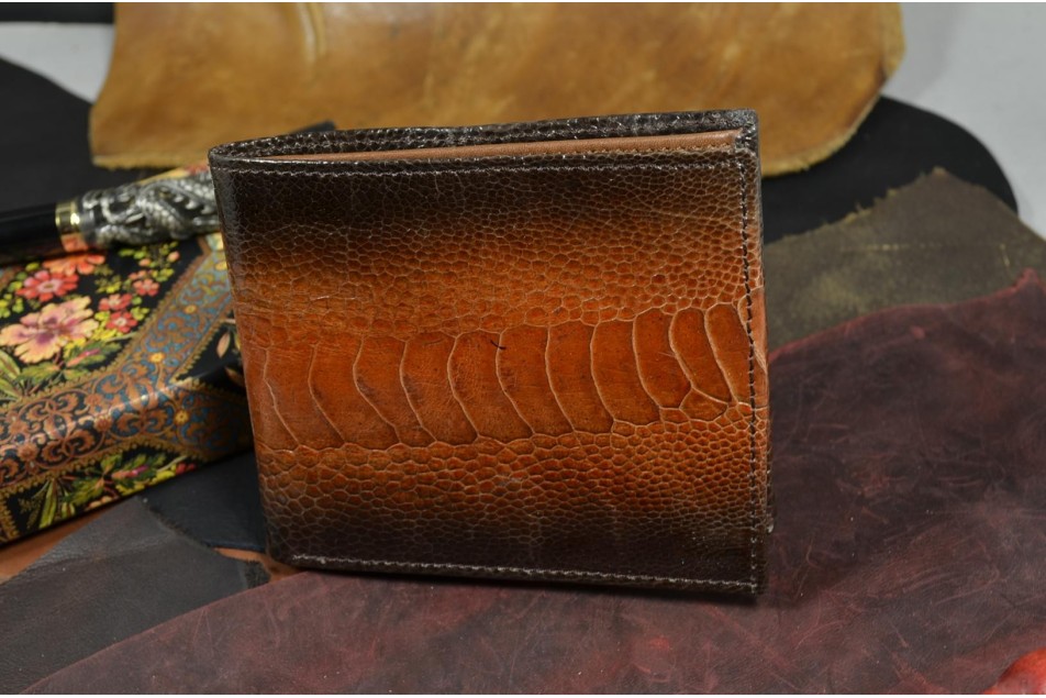 FIRENZE 69 - OSTRICH LEG - HONEY SHINY