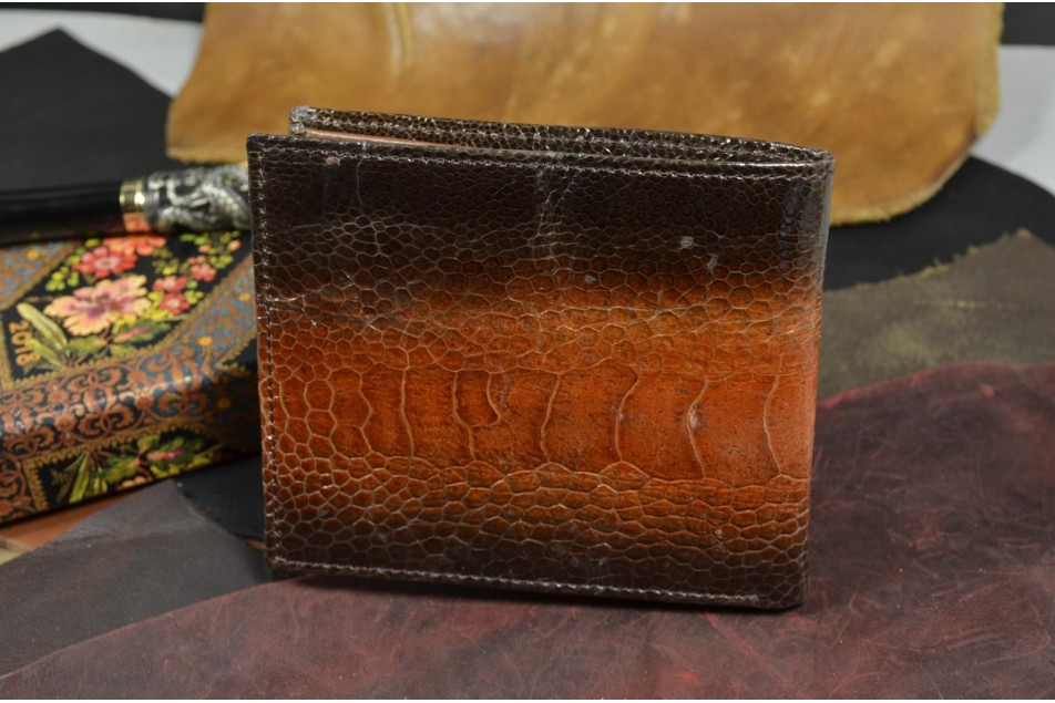 FIRENZE 69 - OSTRICH LEG - HONEY SHINY