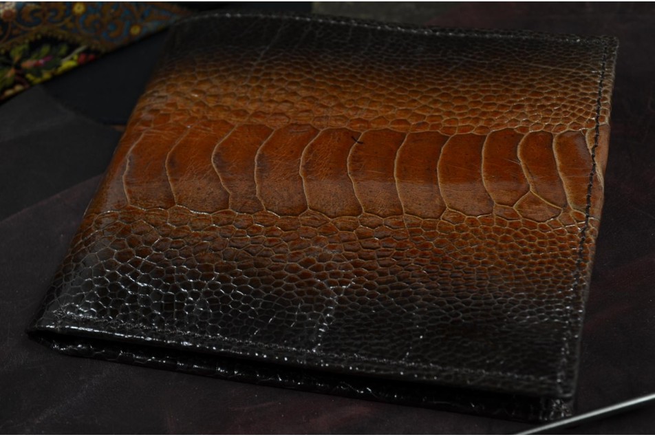 FIRENZE 69 - OSTRICH LEG - HONEY SHINY