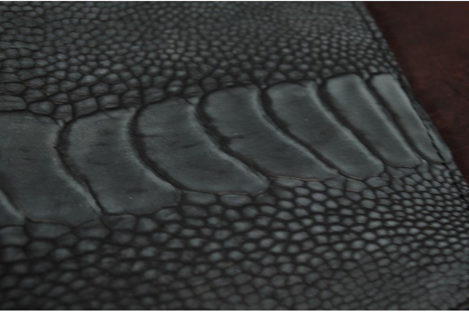 FIRENZE 72 - STRAUSSENBEIN NUBUK - SCHWARZ MATT